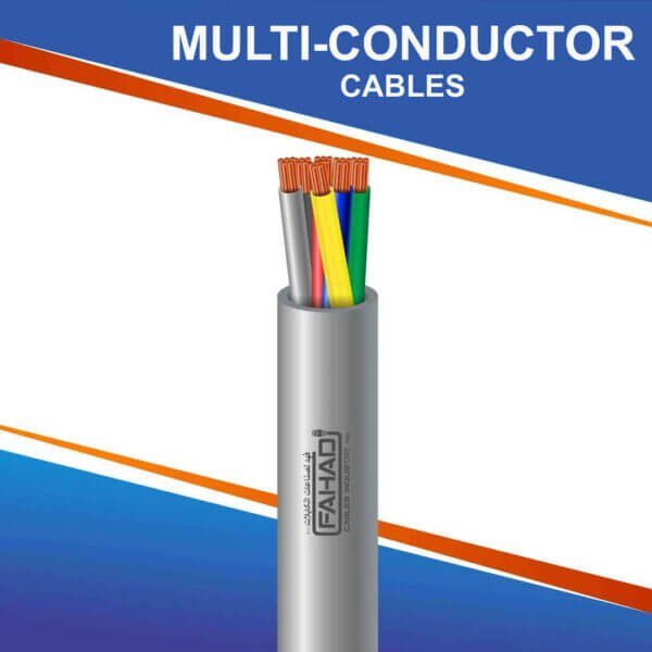 6 core multi-conductor Cable PVC 10 to 24 awg 305m