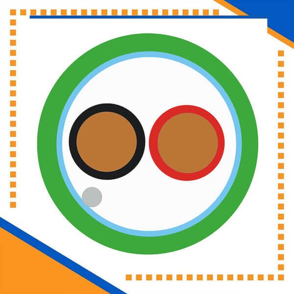 2 Pair 4 core KNX Control Cable LSHF 305m Roll