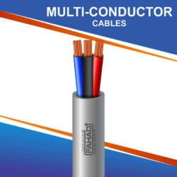 3 core multi-conductor Cable lszh 10 to 24 awg 305m