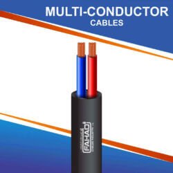 2 core multi-conductor Cable outdoor 10 to 24 awg 305m