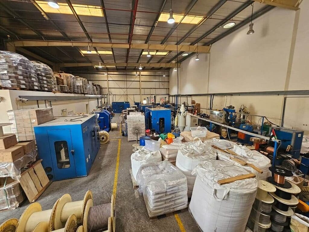 Home 1 Cable factory production floor