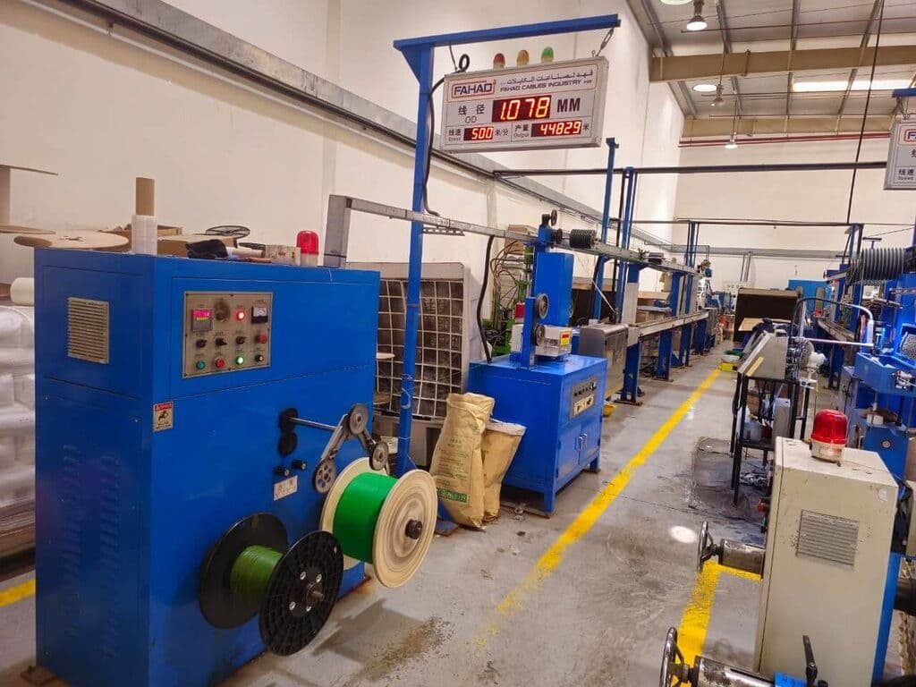 Quality 1 Insulation extrusion line